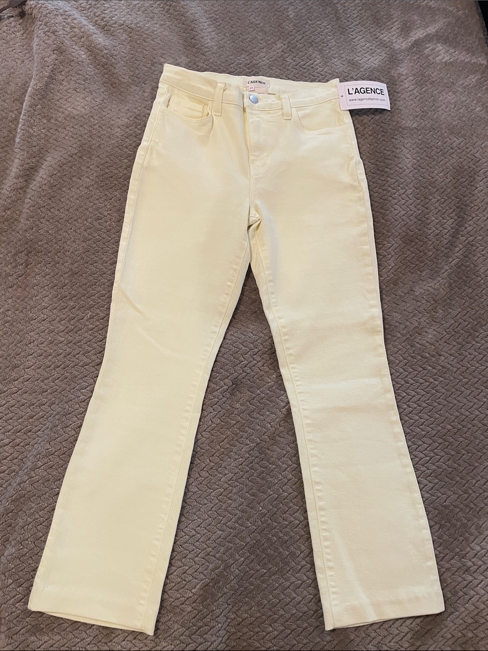 L'AGENCE Sada cropped Jeans